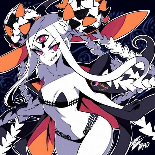 Illustration of Abigail williams (swimsuit foreigner) (first ascension) (fate), fate/grand order in the style of Bigdead