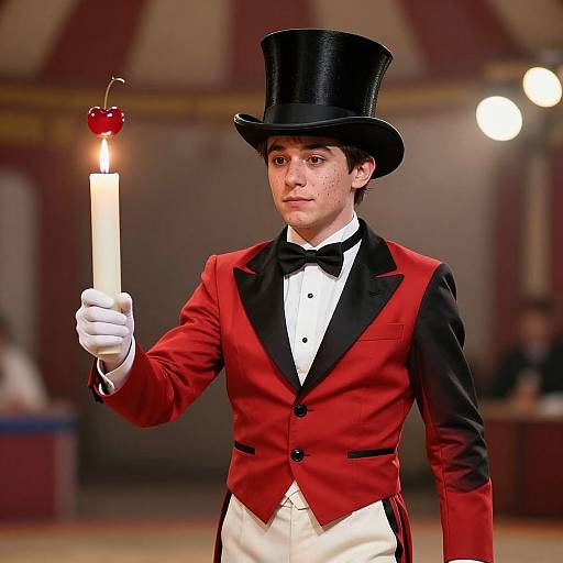 Circus Ring Leader Portrait