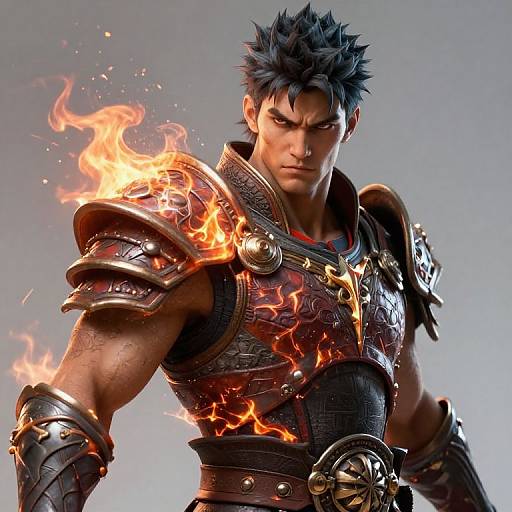 Fantasy Warrior Digital Avatar Creation