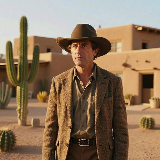 Rango in Vibrant Desert Town