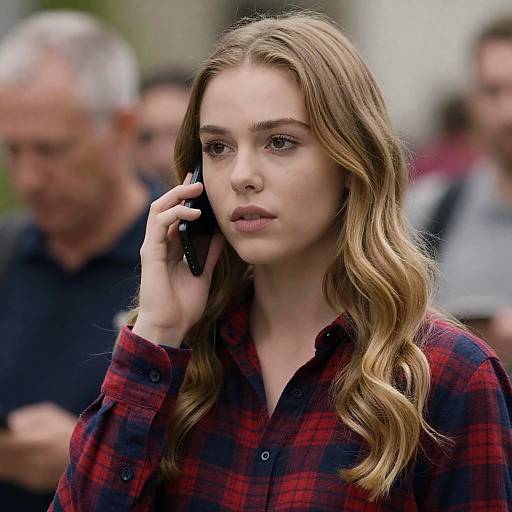 Candid Portrait of a Young Woman