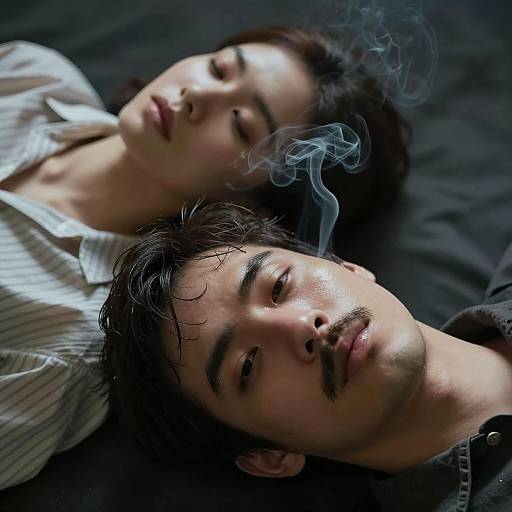 Intimate Portrait of Two Individuals