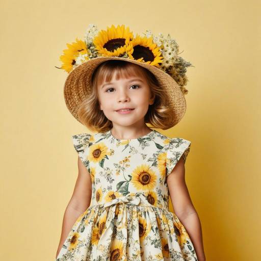 Charming Toddler in Whimsical Fashion Setting