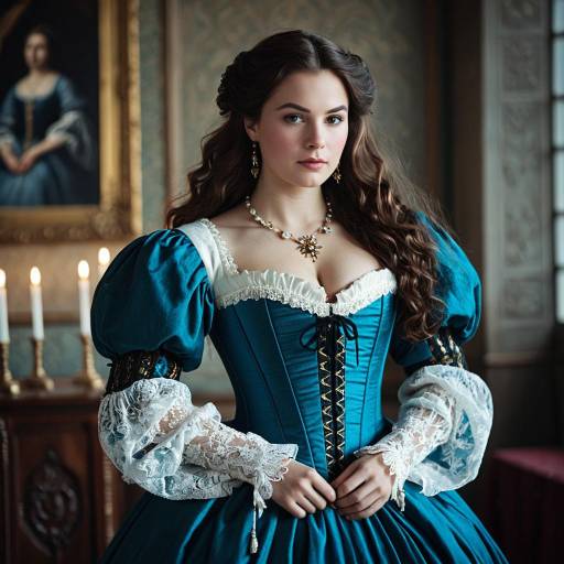 Elegant 17th Century Cosplay Ensemble