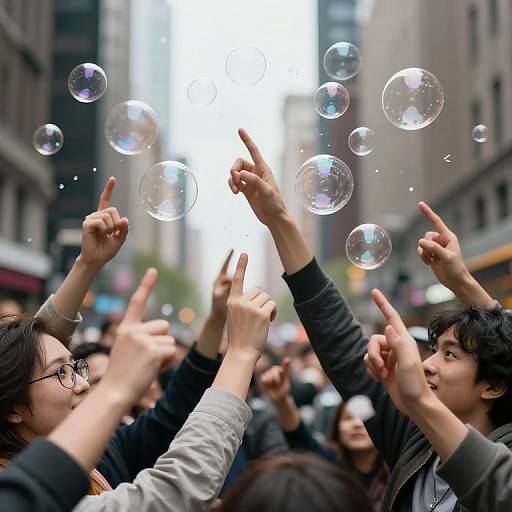 City of Visible Sound Bubbles