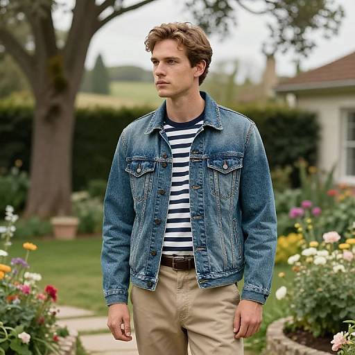 Relaxed Denim Jacket Backyard Style