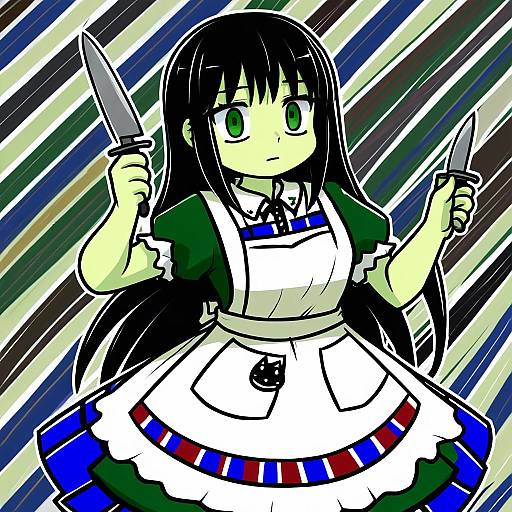 Illustration of Alice liddell (american mcgee's alice), american mcgee's alice in the style of Goma (gomasamune)