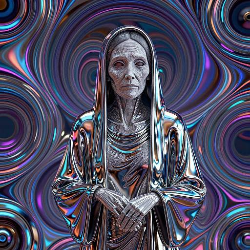 Psychedelic Gui Po Ghost Artwork