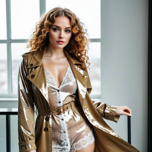 Stylish Fashion Shoot with Freckled Model
