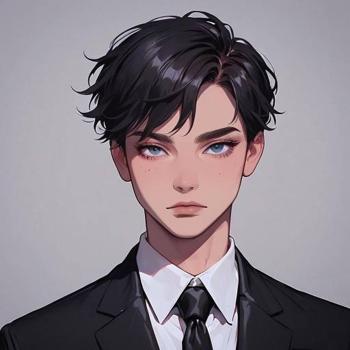 Rugged Cowboy Charm in Formal Attire Rugged Cowboy Charm in Formal Attire