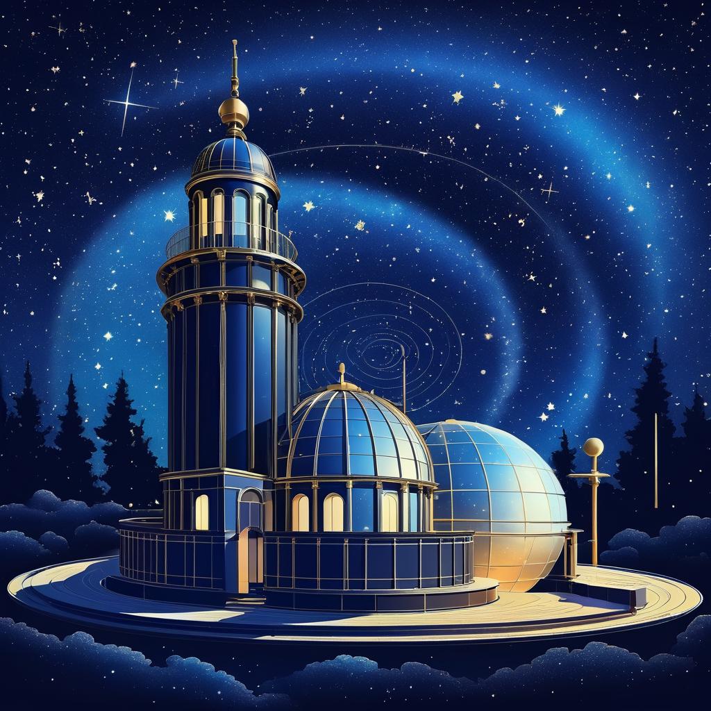 Celestial Observatory Inspired by Galileo