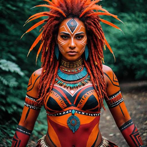 Tribal-Inspired Baraka Cosplay Costume
