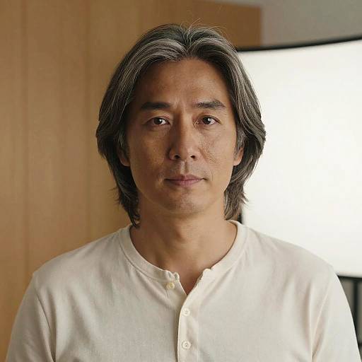 Natural-Light Studio Portrait of Man