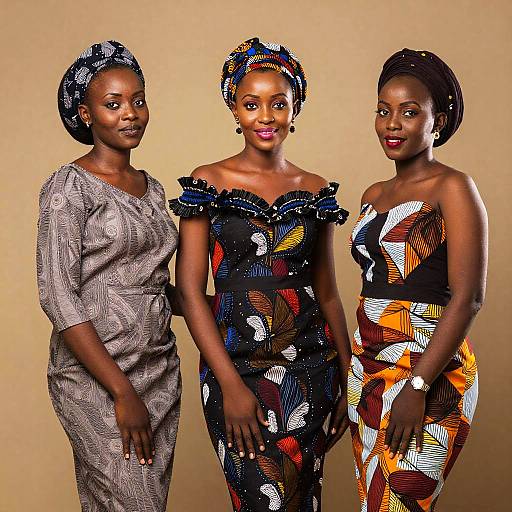 Elegant Modern Ethiopian Women Portrait