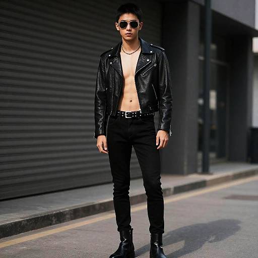 Neo-Noir Young Man Style