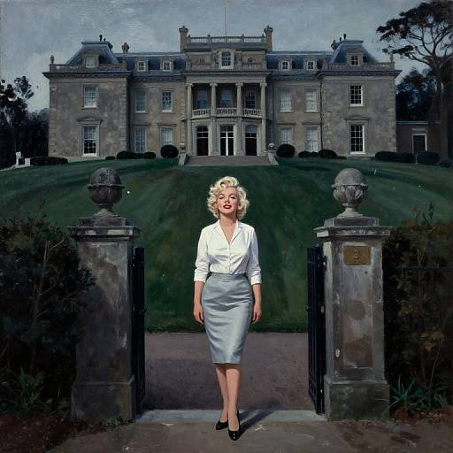 Marilyn Monroe Mansion Entrance