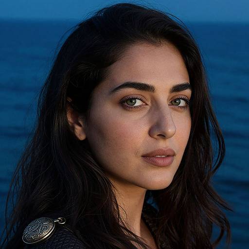 Ultra-Realistic Portrait of Middle Eastern Woman