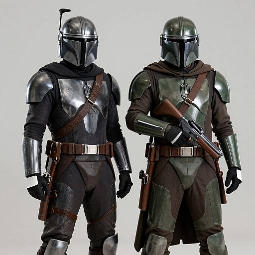 Dual Warriors Ready for Battle