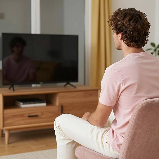 Casual Evening at Home Scene