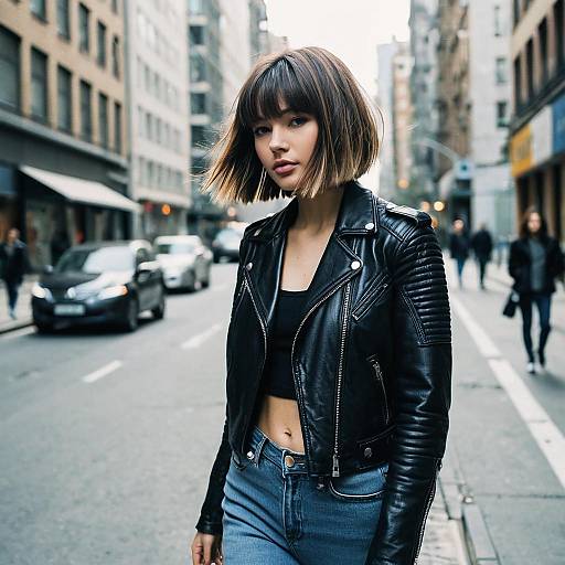 Choppy Bob Fashion Street Style