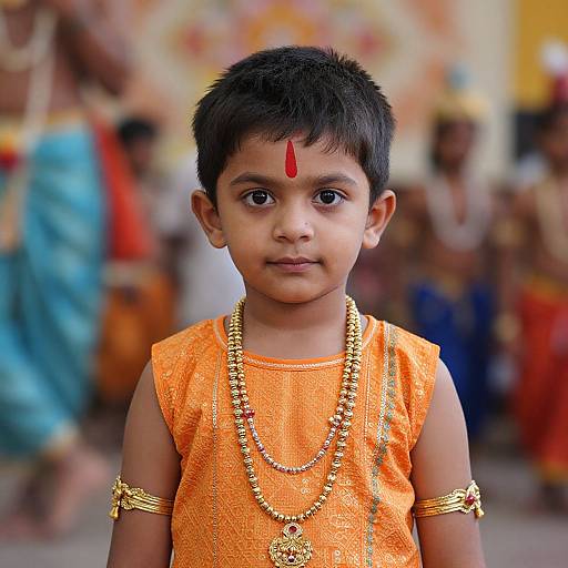 Child Krishna Jayanti Portrait
