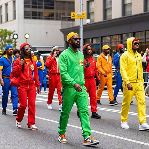 Vibrant Urban Street Fashion Scenes