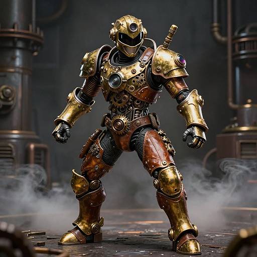 Steampunk Power Ranger Redesign