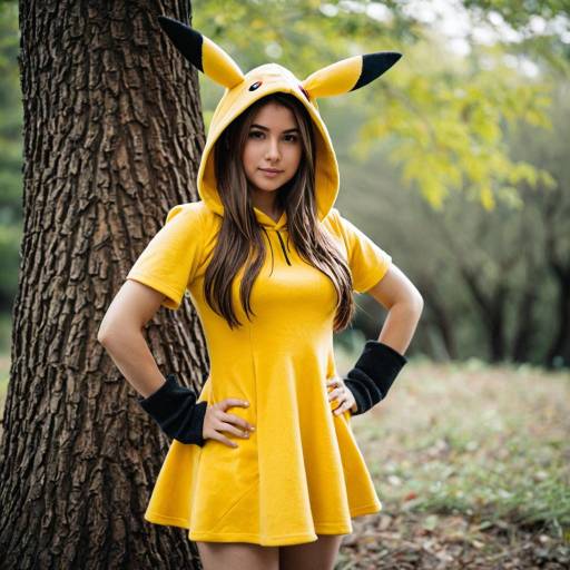 Pikachu Cosplay: A Realistic Outdoors Look