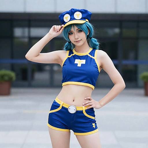 Girl Jojo Cosplay Portrait