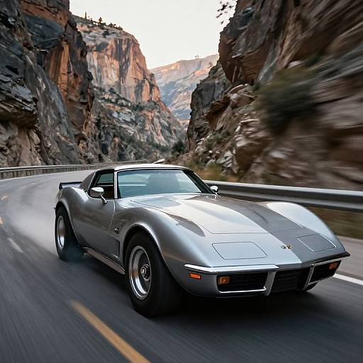 1970 Corvette Stingray Canyon Chase