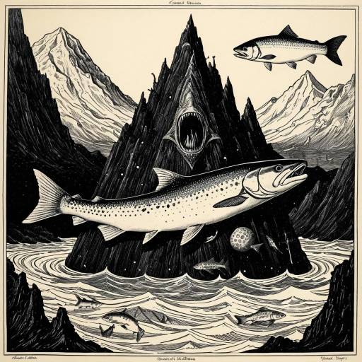 Occult Diagram of a Happy Salmon