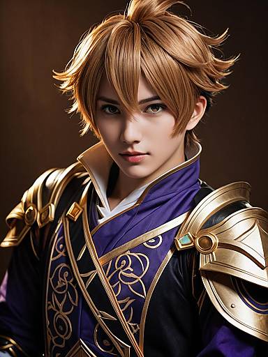 Photorealistic Anime Cosplay Portrait