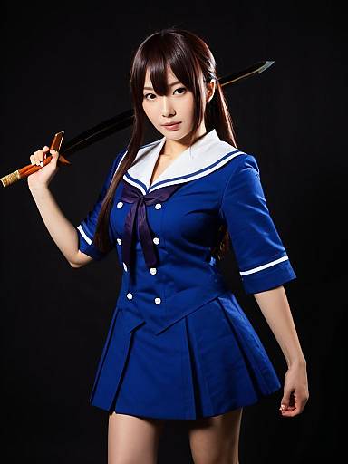 Sexy Ushio Okazaki Cosplay Photo