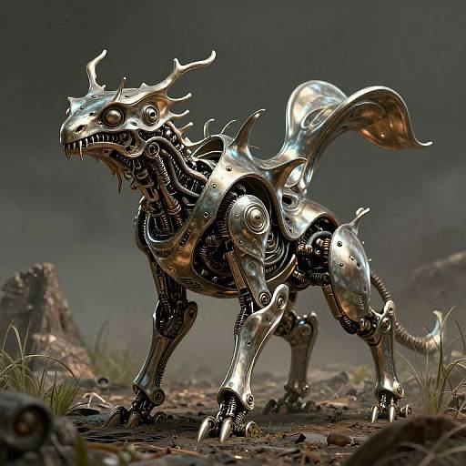 Imaginative Robotic Creatures in Post-Apocalypse