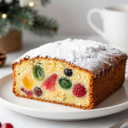 Healthy No-Sugar Christmas Fruit Cake