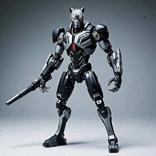 Cyborg Panther Action Figure