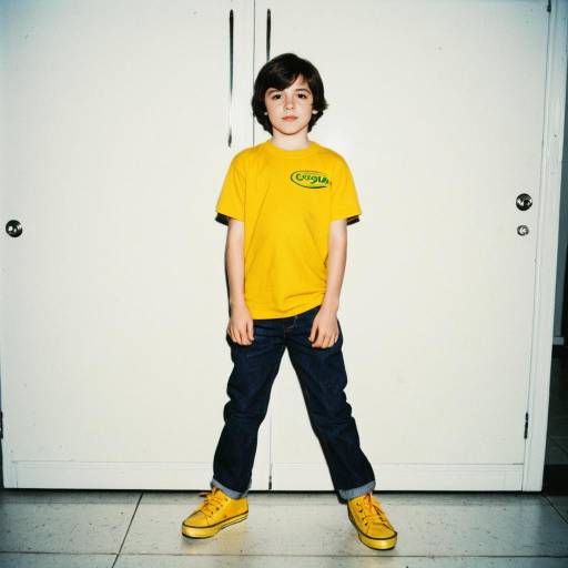 Vibrant Yellow Crayon Boy Parody