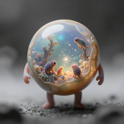 Microverse Inside Opal Marble