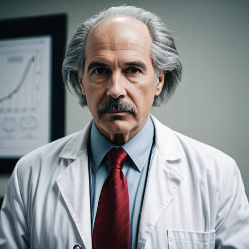 Elderly Scientist Cosplay Costume Design