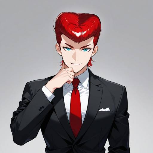 Sophisticated Young Man in Formal Attire Sophisticated Young Man in Formal Attire