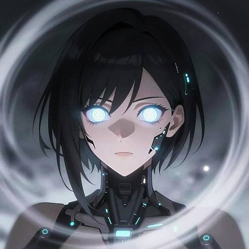 Anime Girl Hypnosis with Cyber Vortex