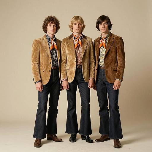 Stylish 1970s Menswear Fashion Editorial