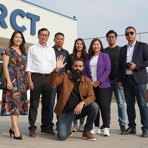 Group of Diverse People Outdoors