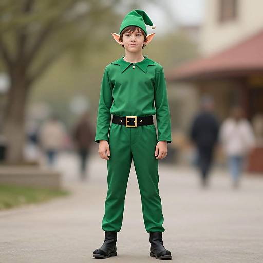 Professional Elf Costume Male Portrait