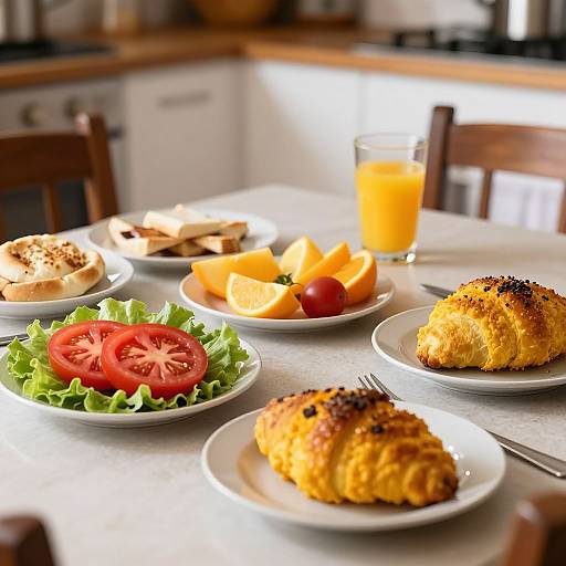 Cozy Chilean Breakfast Table