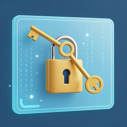 Golden Key Unlocking Digital Security