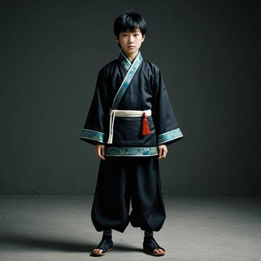 Boy in Traditional Chinese Costume