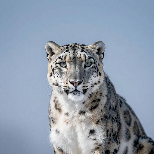 Regal Snow Leopard Editorial Mural