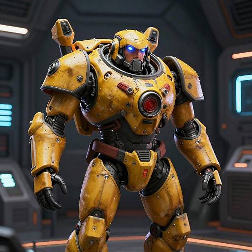 Realistic Trekborg in Sci-Fi Room