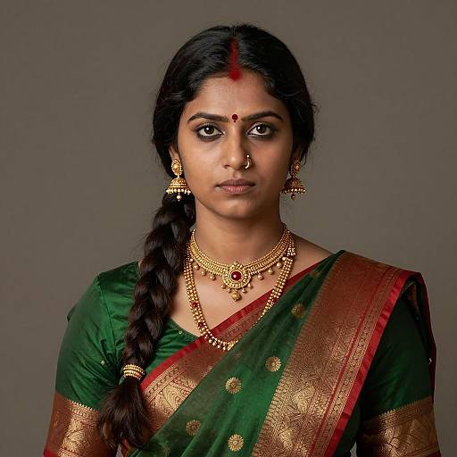 Photorealistic Portrait of Indian Woman